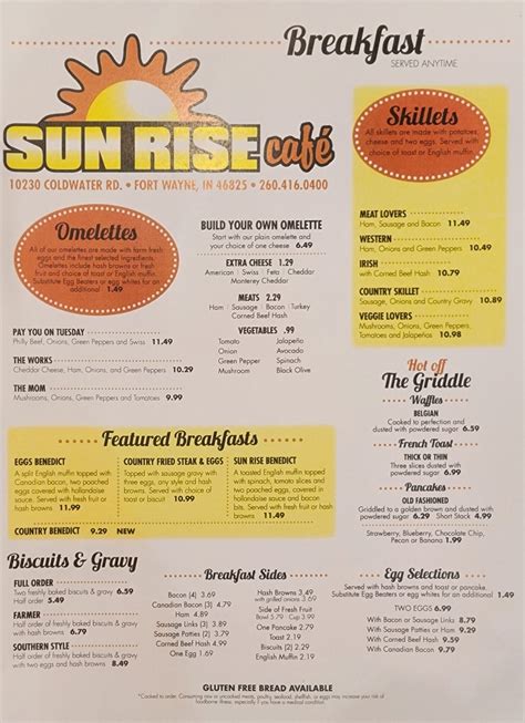 sunrise cafe buena park|sunrise cafe menu.